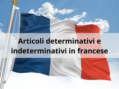 articoli determinativi e indeterminativi in francese